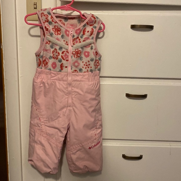 Columbia brand size 2T snow bib - Picture 1 of 3